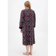 Халат Wild love XL,2XL,3XL,4XL  велюр 21506